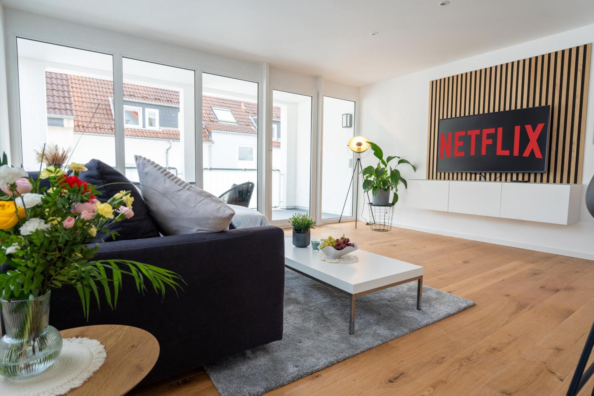 Apartment Schlossberg Residences - Luxury Design-apartment Im Herzen Der Bergstrasse Bensheim